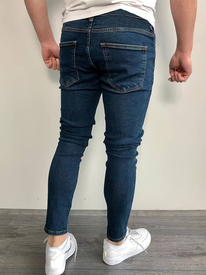 Comfortable Skinny Fit Denim Jeans