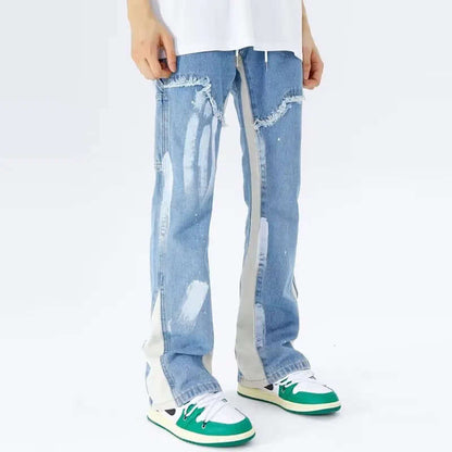 Relaxed Fit Wide Leg Jeans