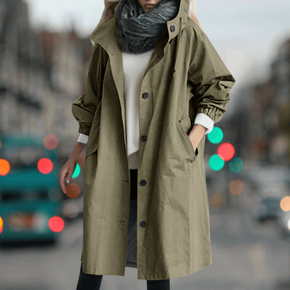 Waterproof Insulated Ladies Trench Coat