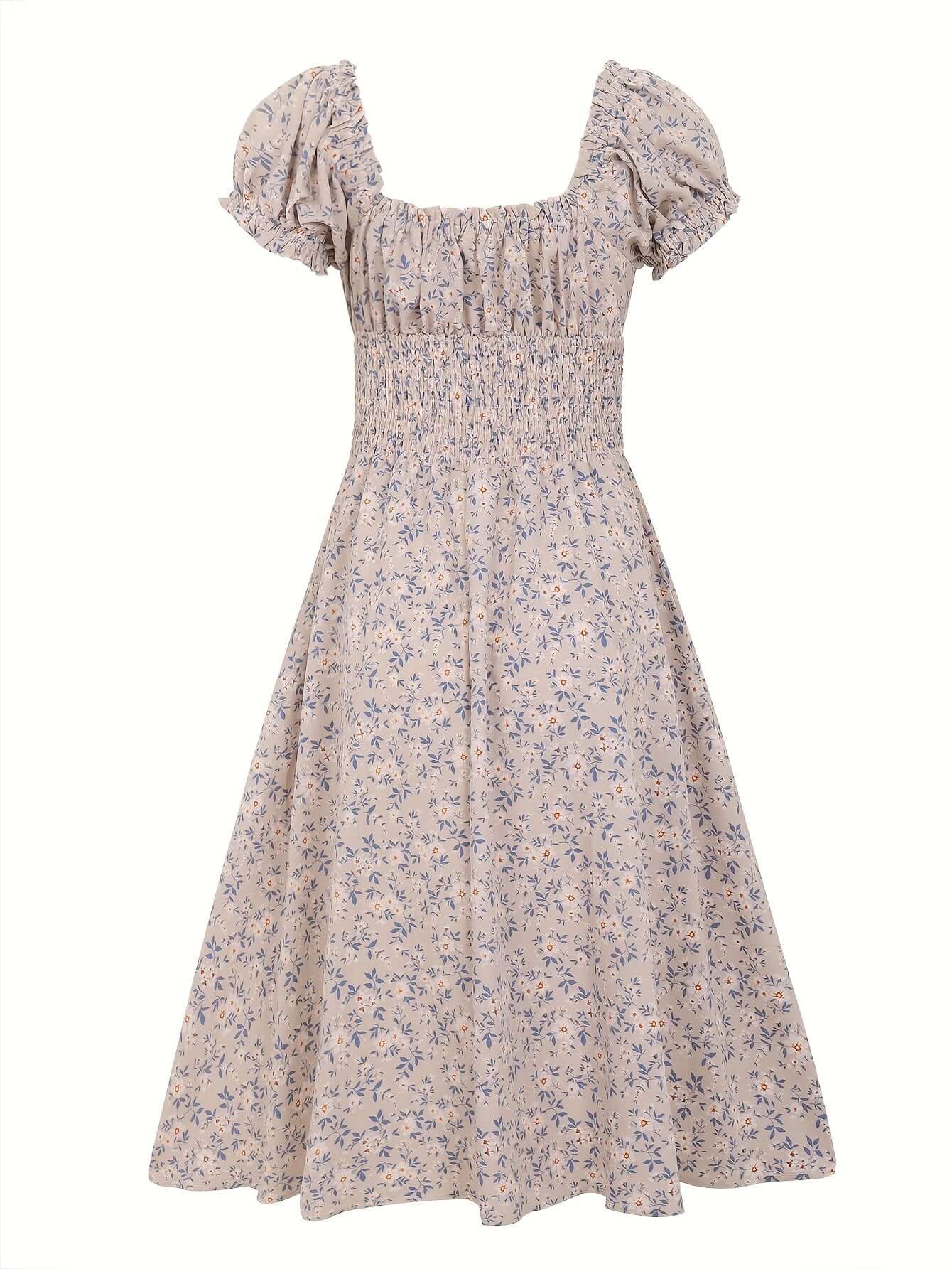Beautiful Garden Party Midi Dress