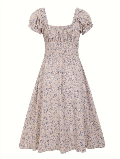 Beautiful Garden Party Midi Dress