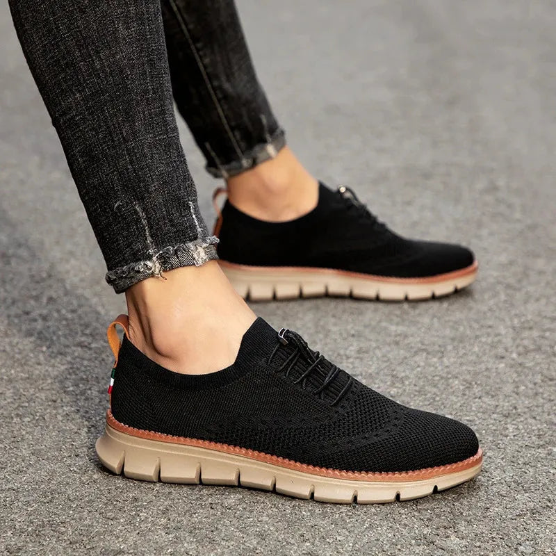 Men's Breathable Running Shoes - Soft Comfortable Insoles
