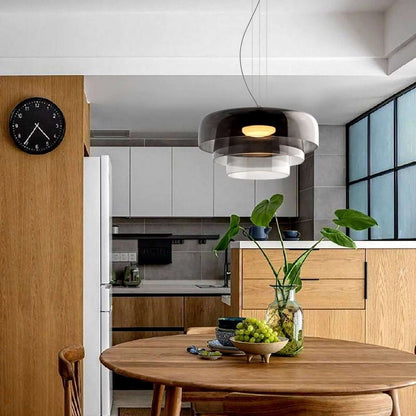 Elegant Clear Hanging Light Fixture