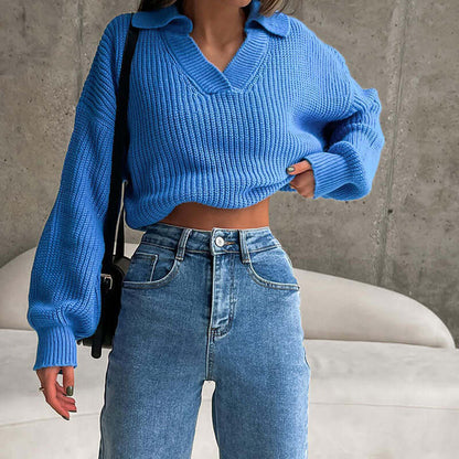 Ladies Soft Knit Pullover Sweater