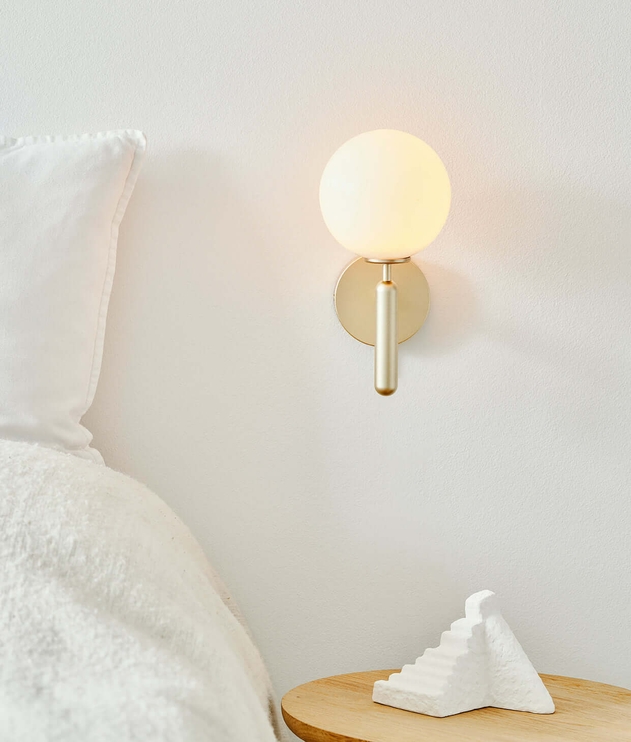 Stylish Glass Wall Light Fixture