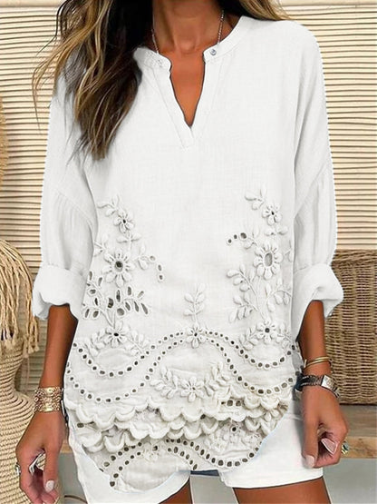 Stylish Floral Women's Blouse