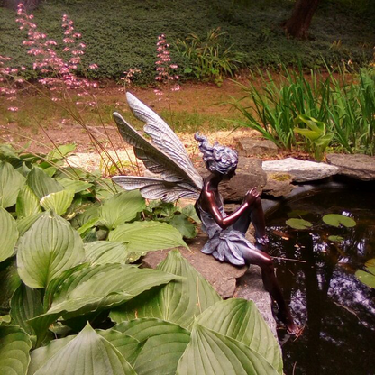 Colorful Fairy Garden Decoration Statue
