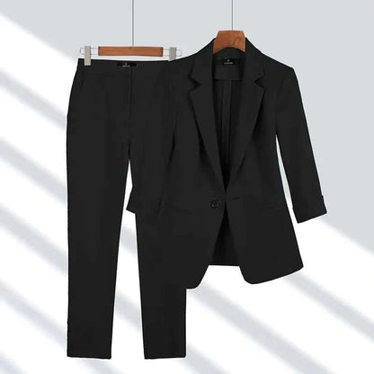 Ladies Classic Business Suit Outfit