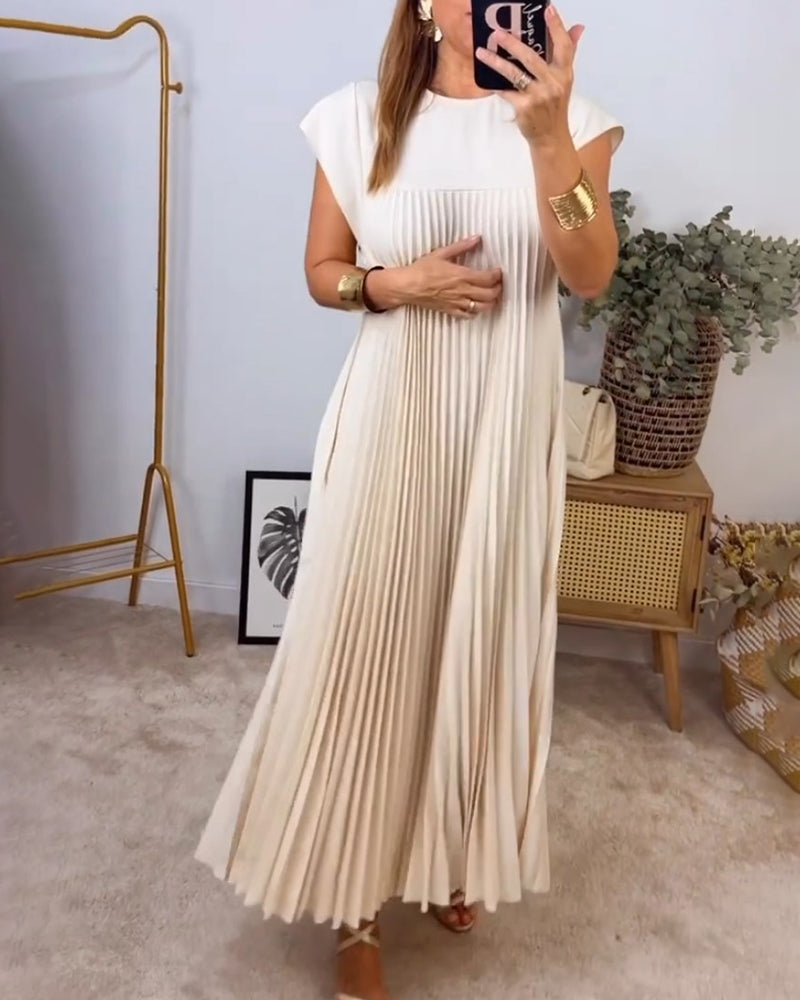 Flowy Long Sleeve Maxi Dress
