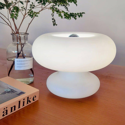 Stylish Metal Base Round Desk Lamp