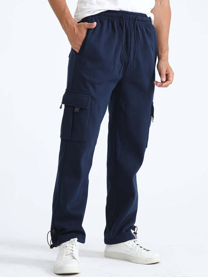 Warm Mens Jogger Pants with Extra Pockets