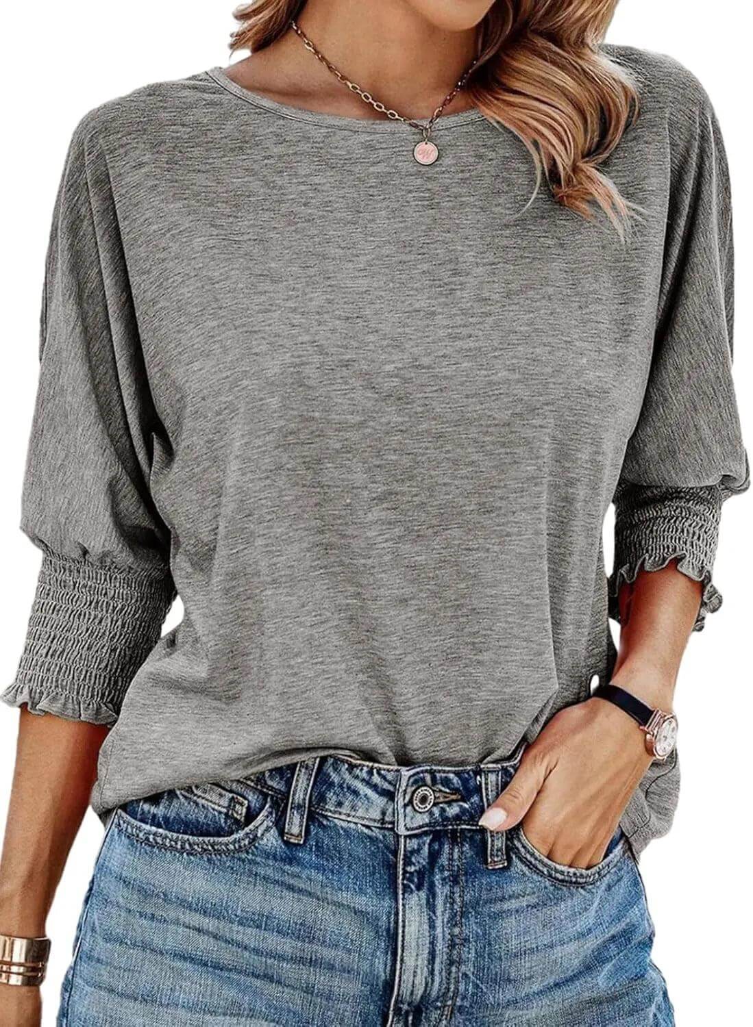 Ladies' Stretchy Crew Neck Tee