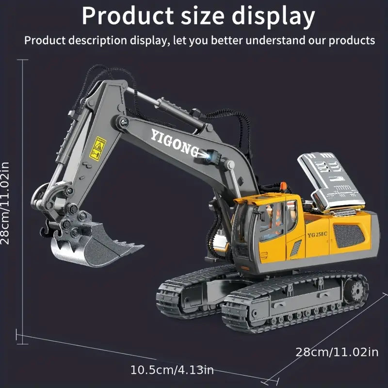 Fun Remote Control Digger Toy for Kids