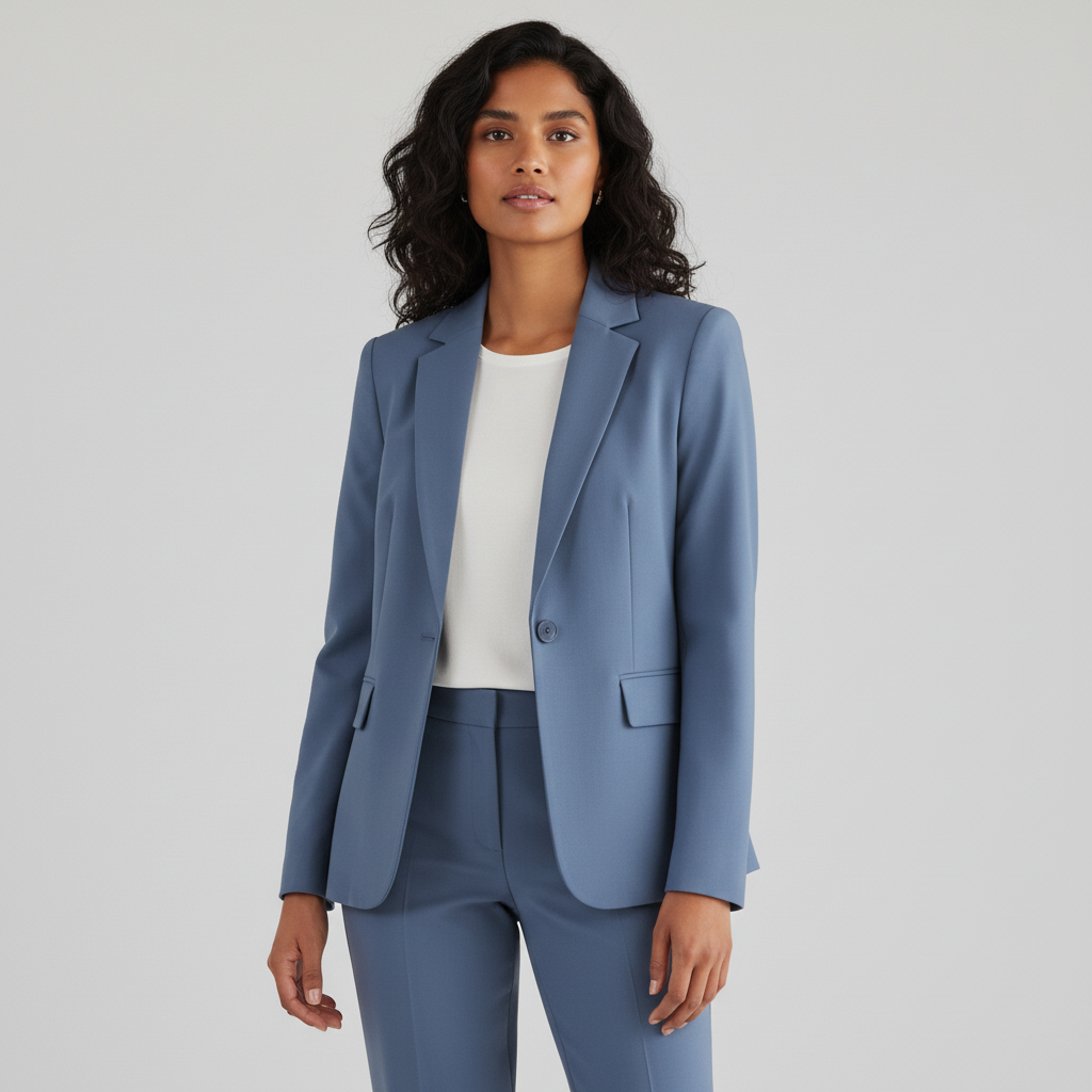 Classic Two Piece Women's Business Suit - Luxivelle
