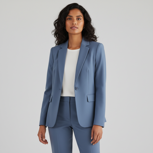 Classic Two Piece Women's Business Suit - Luxivelle