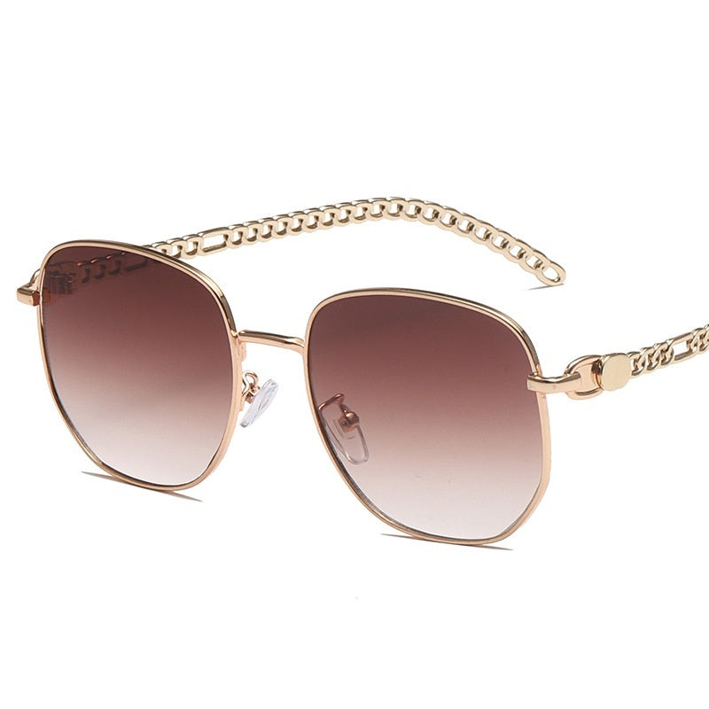 Luxury Shades with Gold Accent Chain