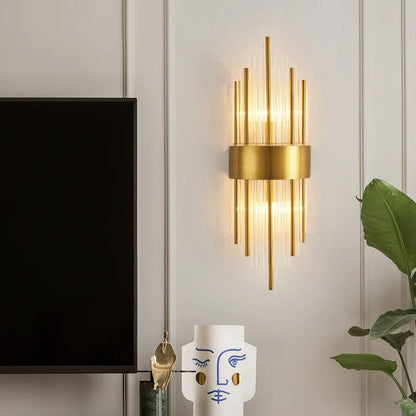 Premium Glass LED Wall Lamp for Modern Decor - Luxivelle