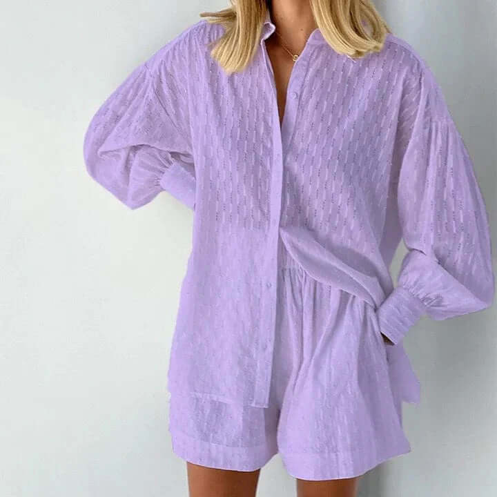 Summer Linen Pantsuit for Women