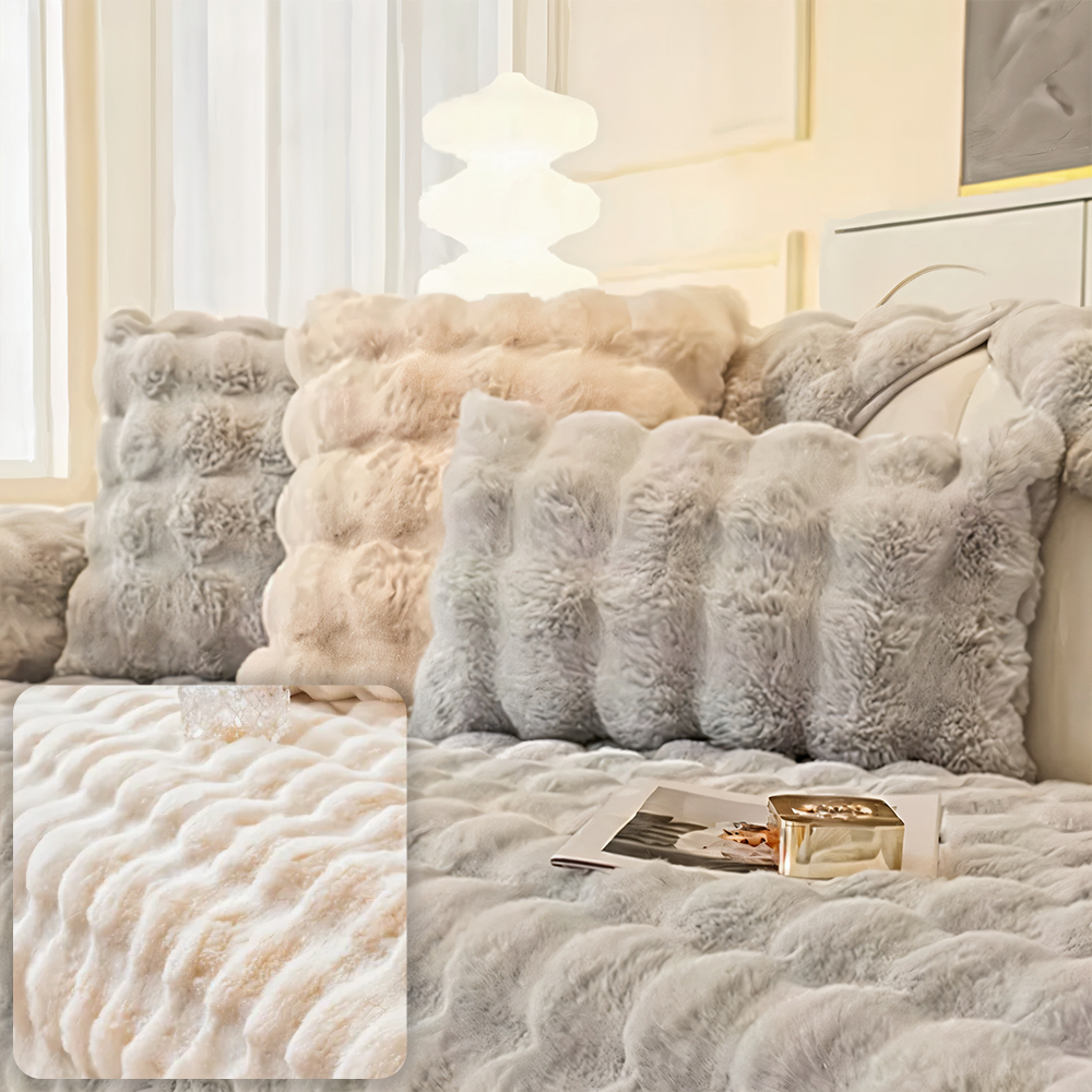 Soft Cushion Cover For Plush Home Sofa Decor
