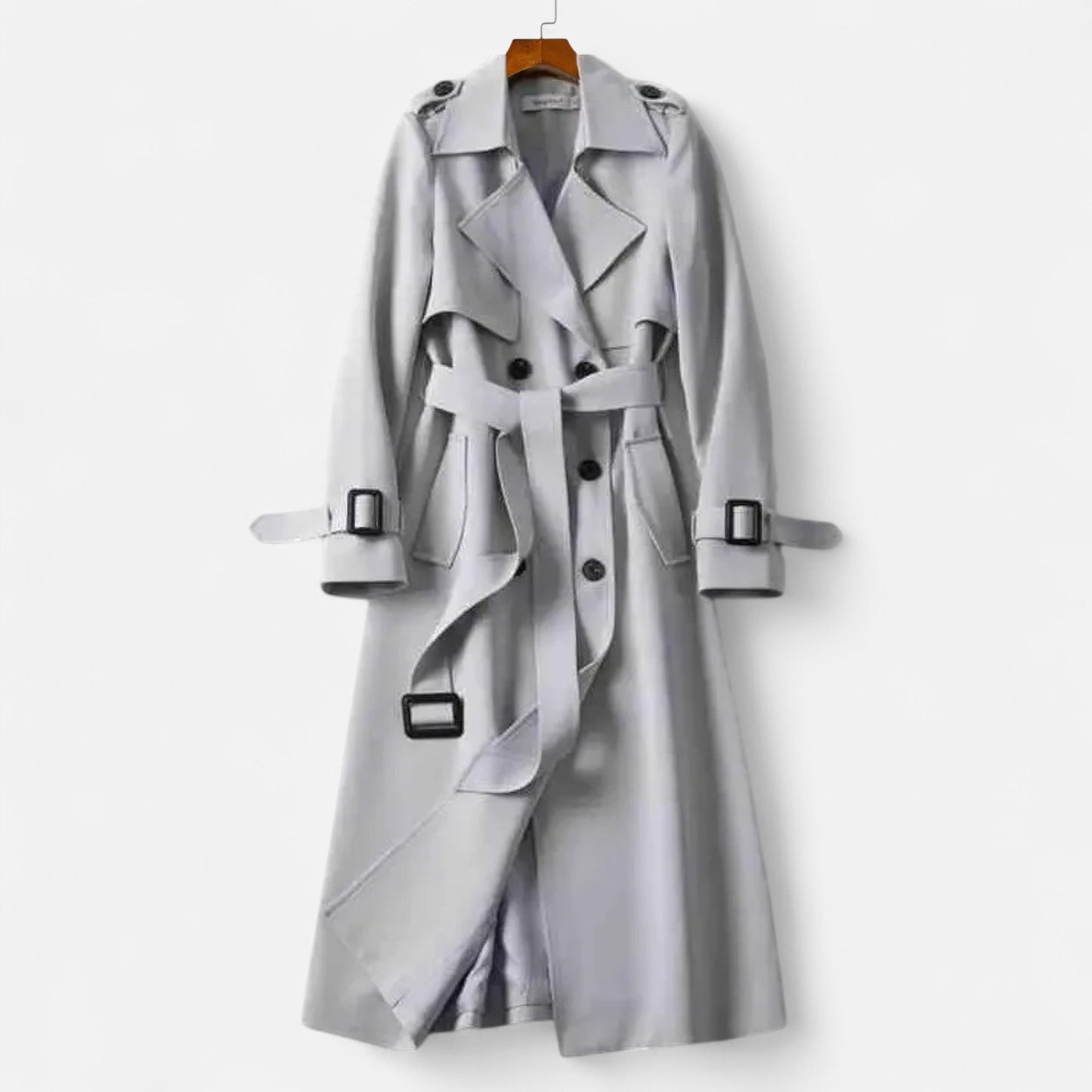 Ladies Long Waterproof Trench Coat