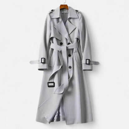 Ladies Long Waterproof Trench Coat
