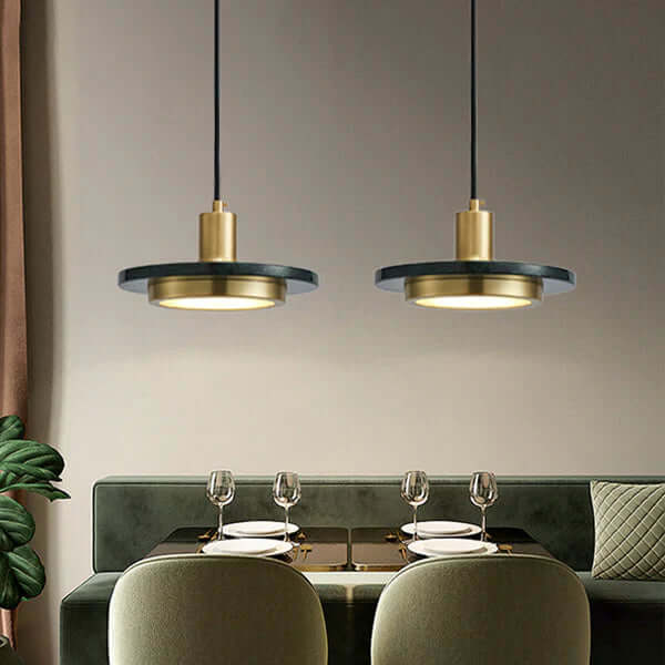 Elegant Stone Drop Lighting Fixture