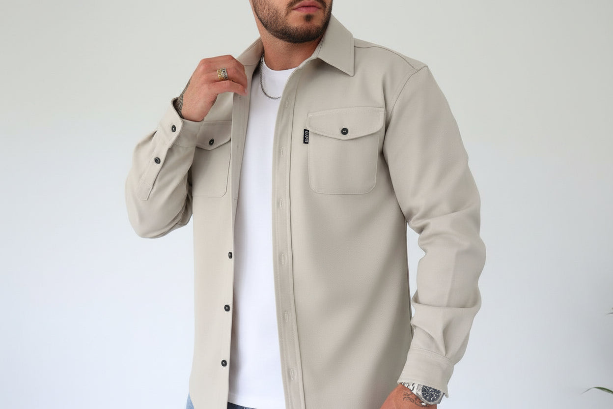 Relaxed Fit Casual Shirt - Luxivelle