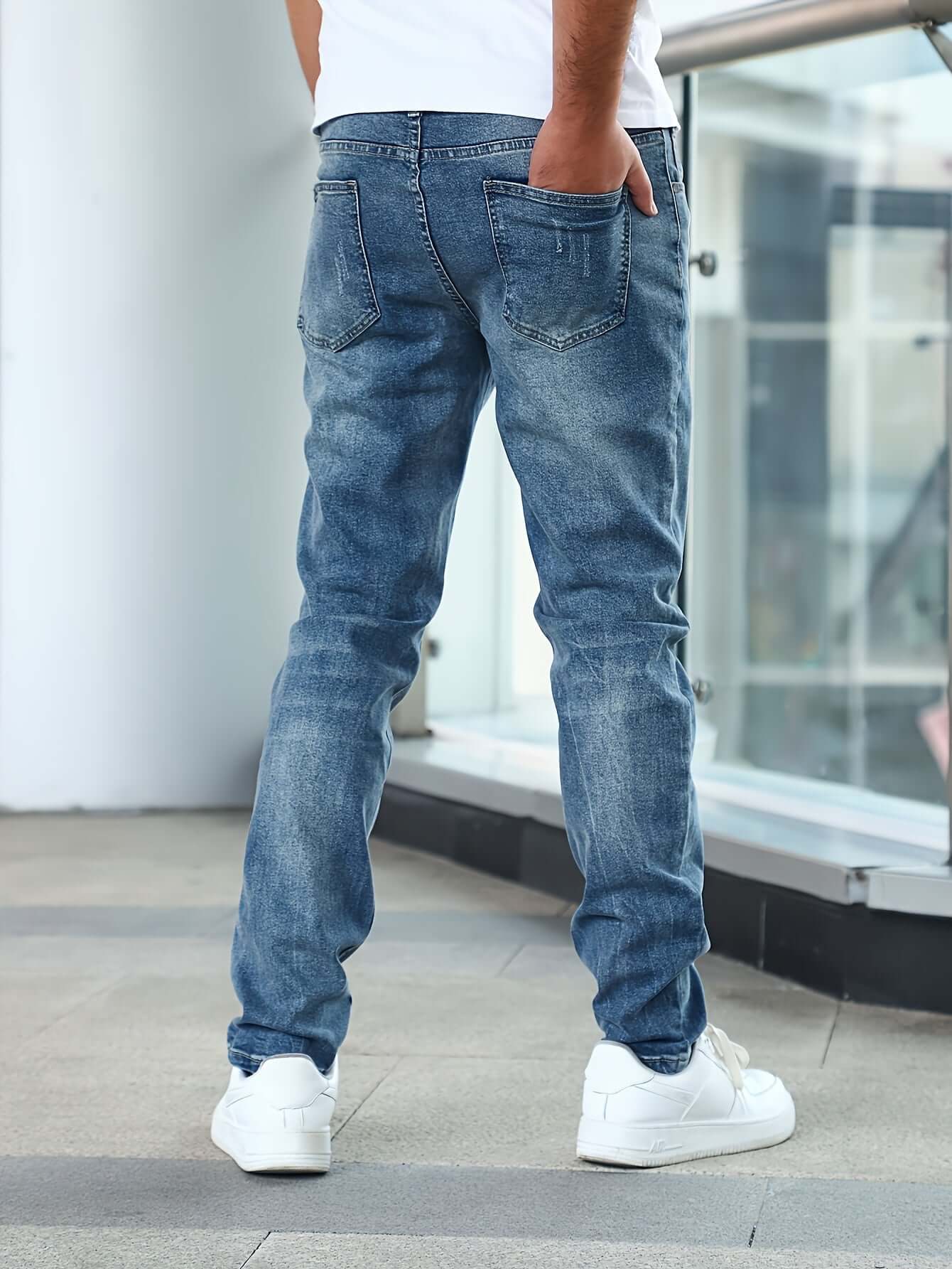 Men's Regular Fit Comfort Jeans