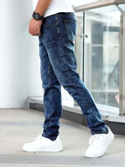 Men's Regular Fit Comfort Jeans