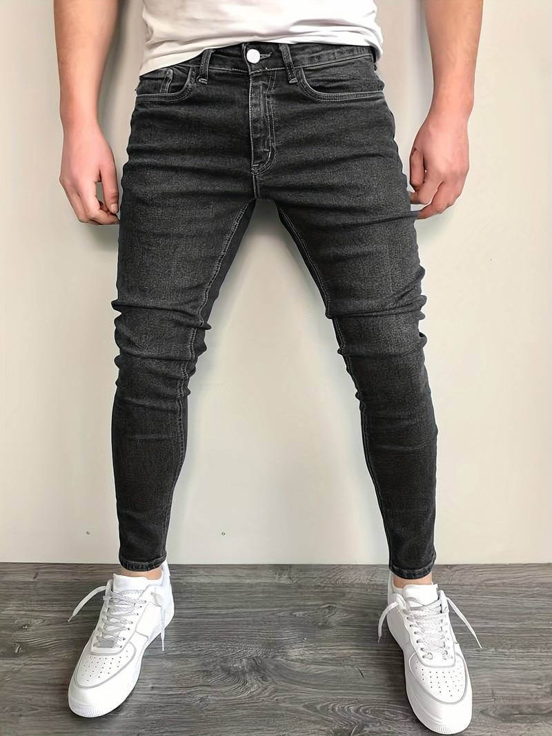 Comfortable Skinny Fit Denim Jeans
