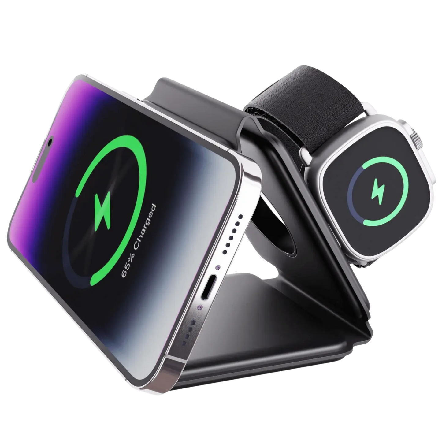 Compact Multi Device Wireless Charging Pad - Luxivelle