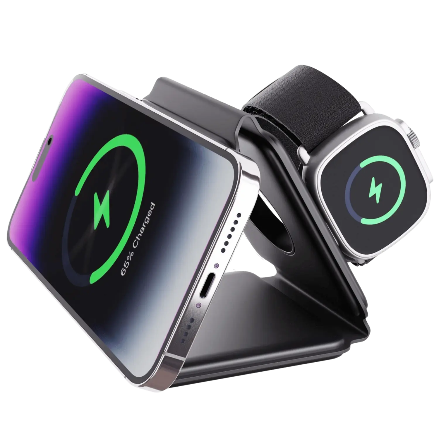 Compact Multi Device Wireless Charging Pad - Luxivelle