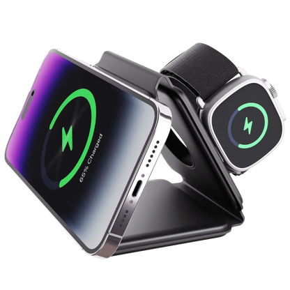 Compact Multi Device Wireless Charging Pad - Luxivelle
