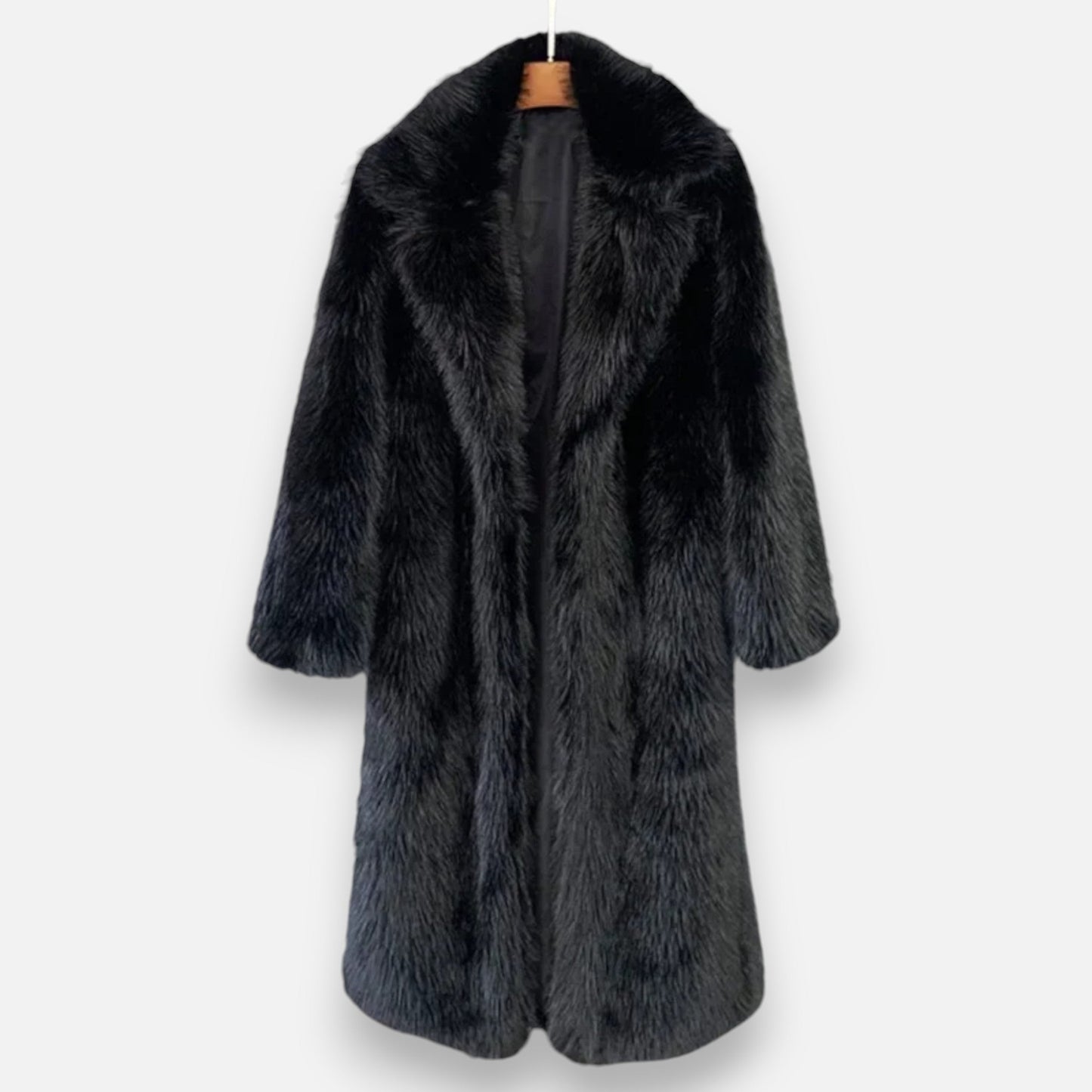 Luxurious Faux Fur Ladies Winter Coat