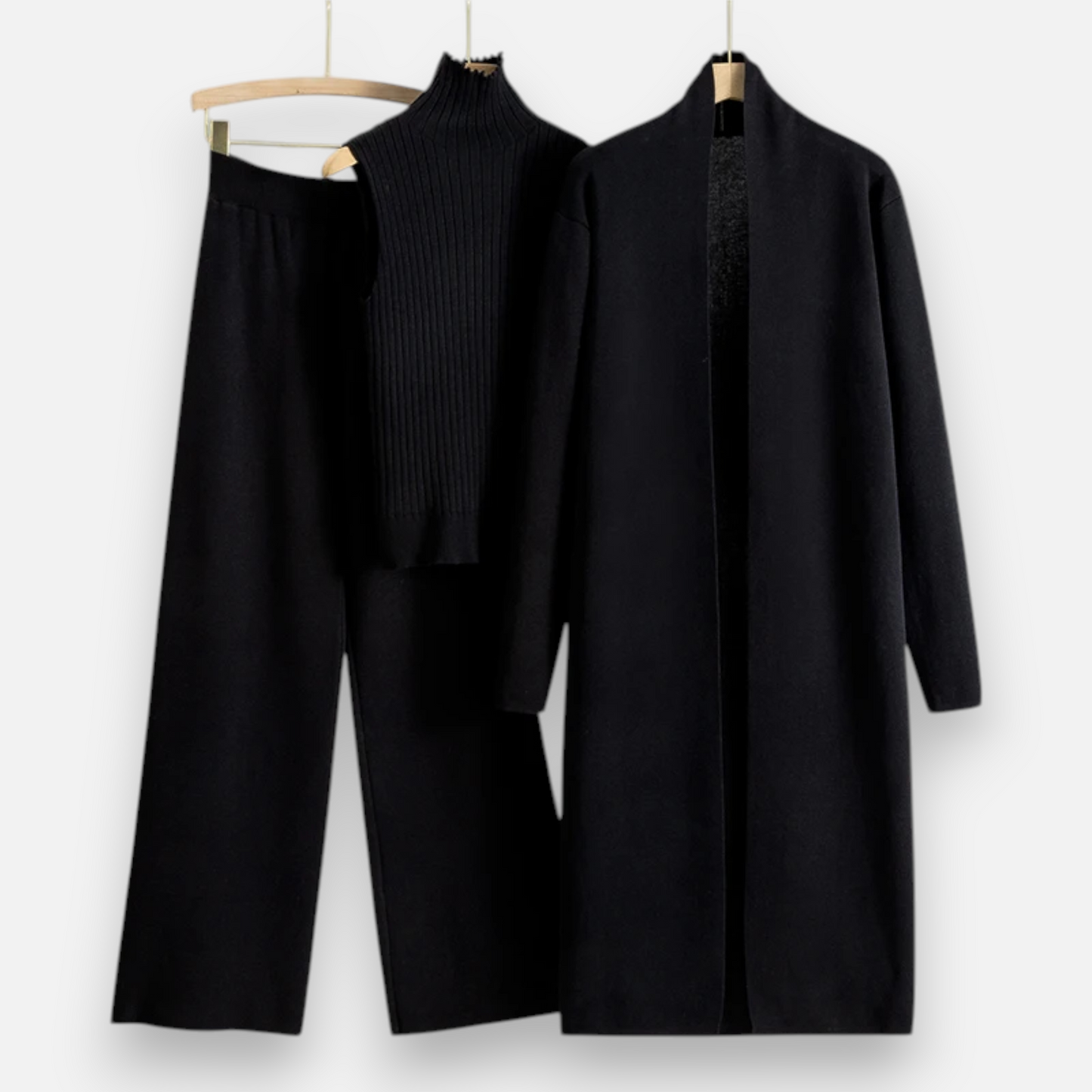 Cozy Women's 3-Piece Sweater Outfit Set