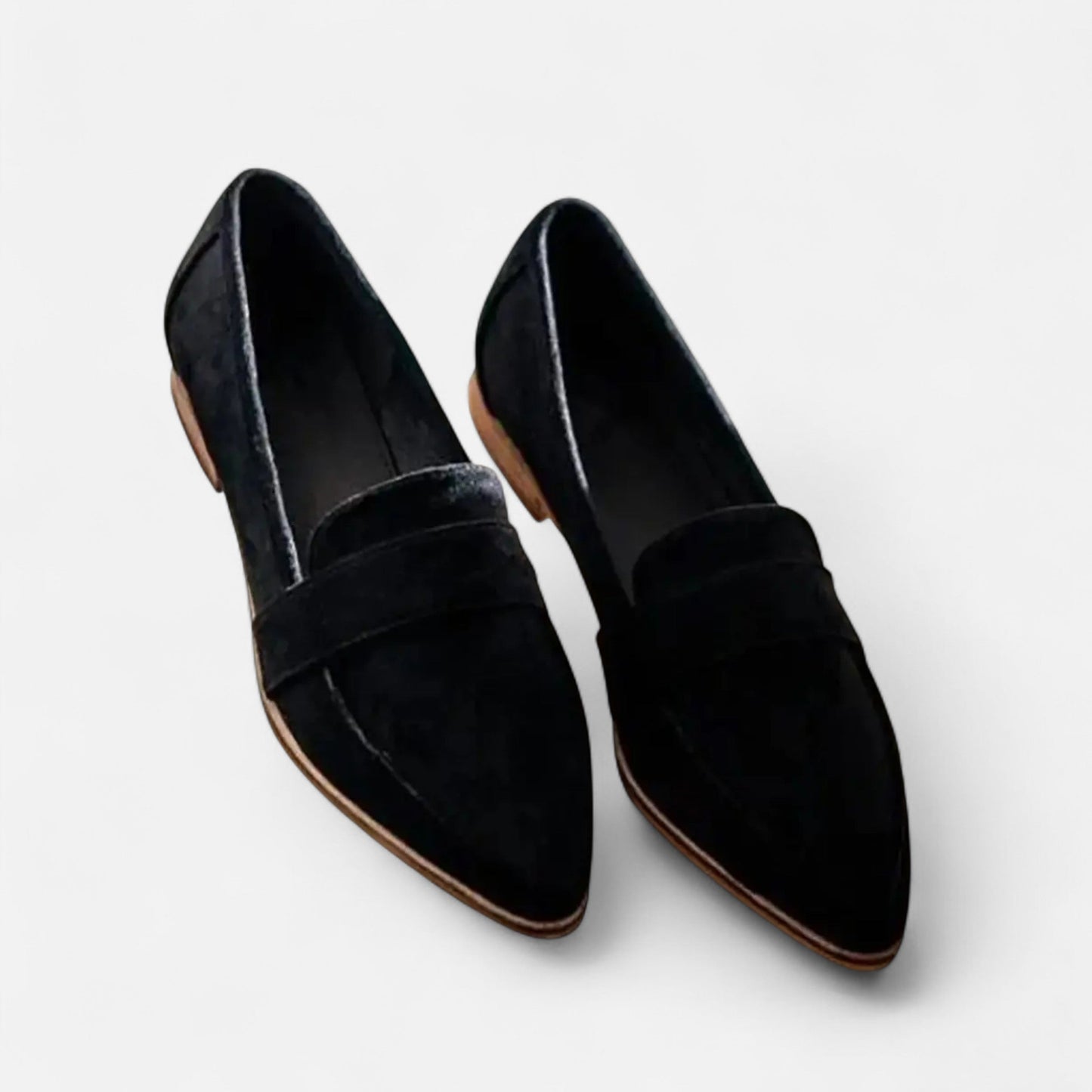 Ladies Classic Pointed Slip-On Shoes
