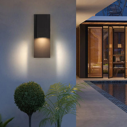 Rustic Weatherproof Outdoor LED Wall Light - Luxivelle