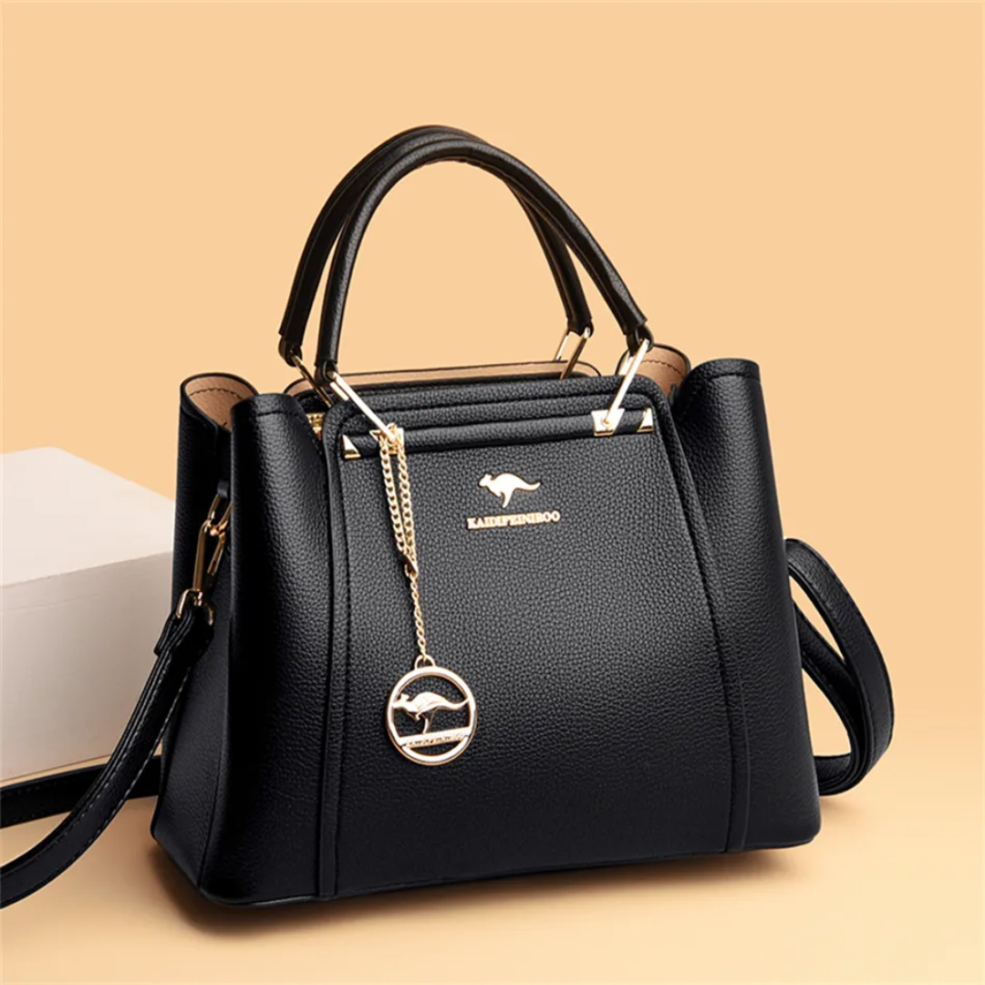 Premium Women's Shoulder Bag - Chic Faux Leather Tote