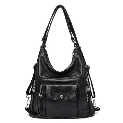 Stylish Genuine Leather Tote Handbag
