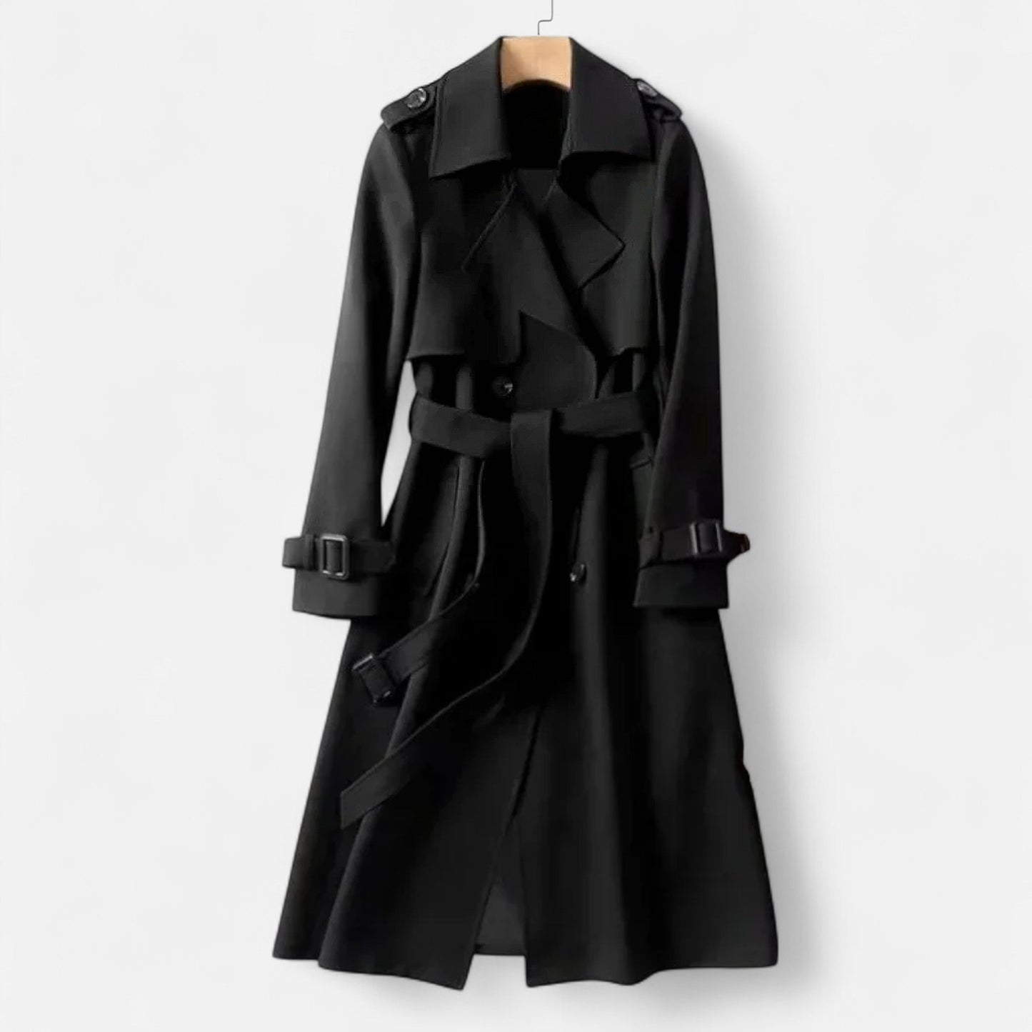 Ladies Long Waterproof Trench Coat