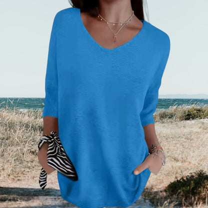 Variant image for Gerda Women's Tank Top – Lightweight V-Neck, Summer Style-36