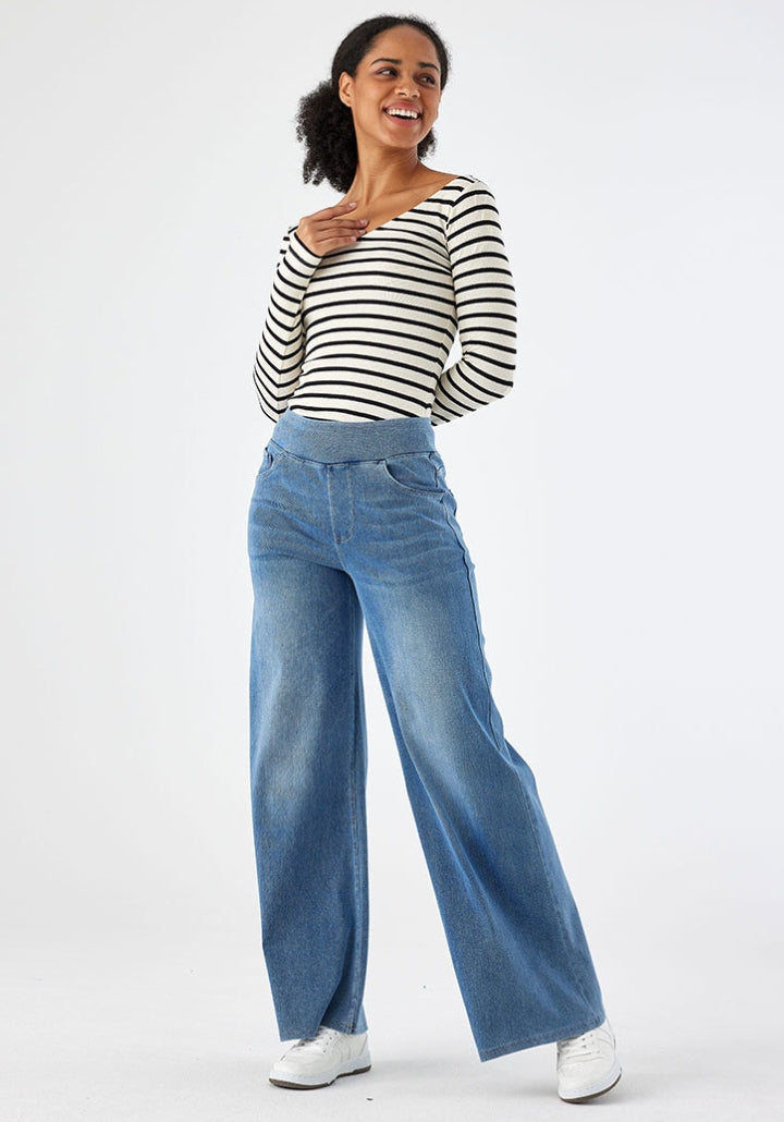 Variant image for Ophélie | High-Waisted Ultra-Stretch Jeans-26