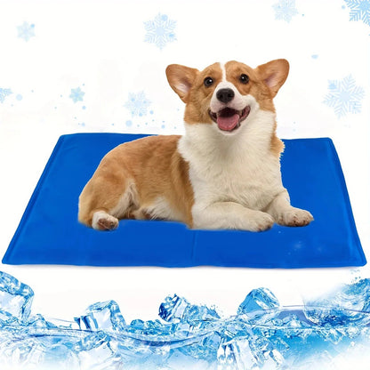 Portable Cooling Pet Mat: Waterproof Foldable Dog Bed - Luxivelle