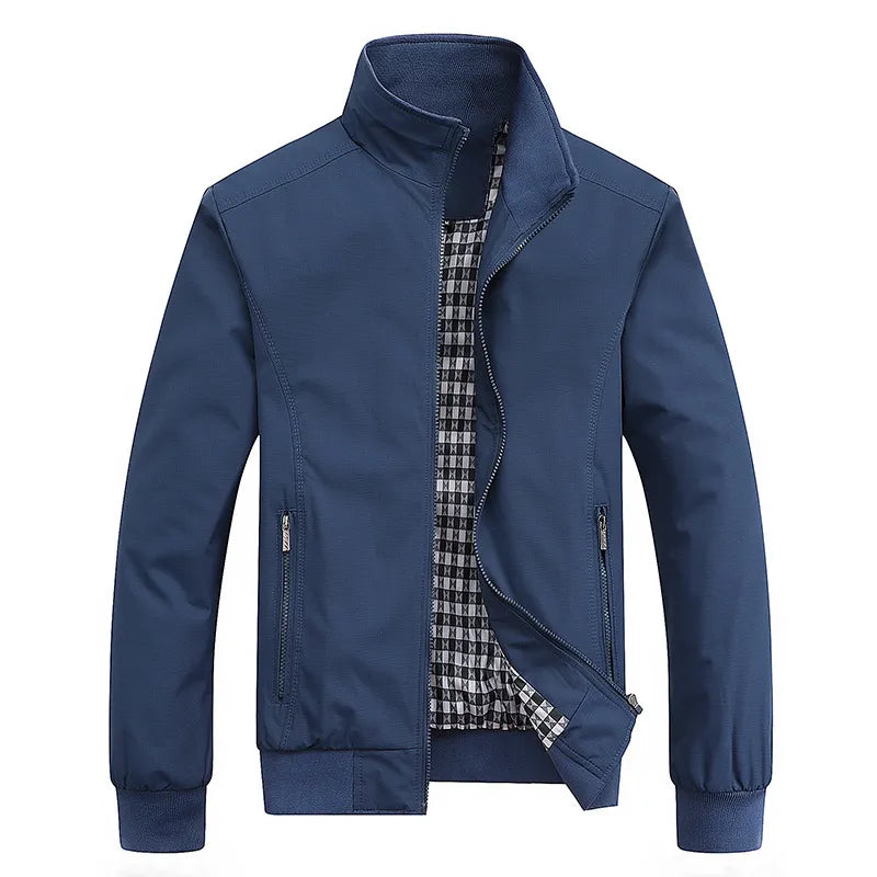 Waterproof Men's High Neck Outdoor Jacket