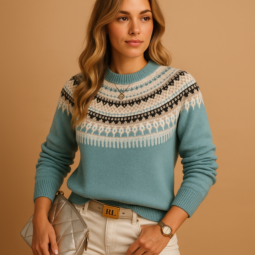 Fashionable Knit Sweater for Ladies - Luxivelle