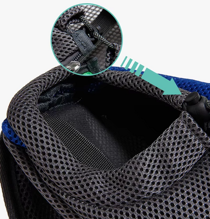 "Breathable pet carrier shoulder bag, grey with padded strap, for small dogs and cats, perfect for travel and comfort."
