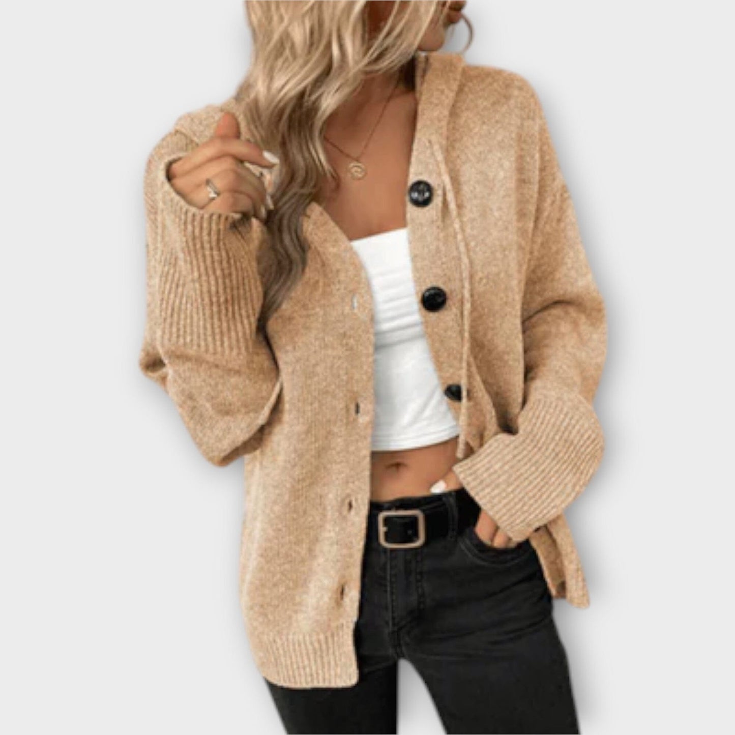 Cozy Cable Knit Cardigan