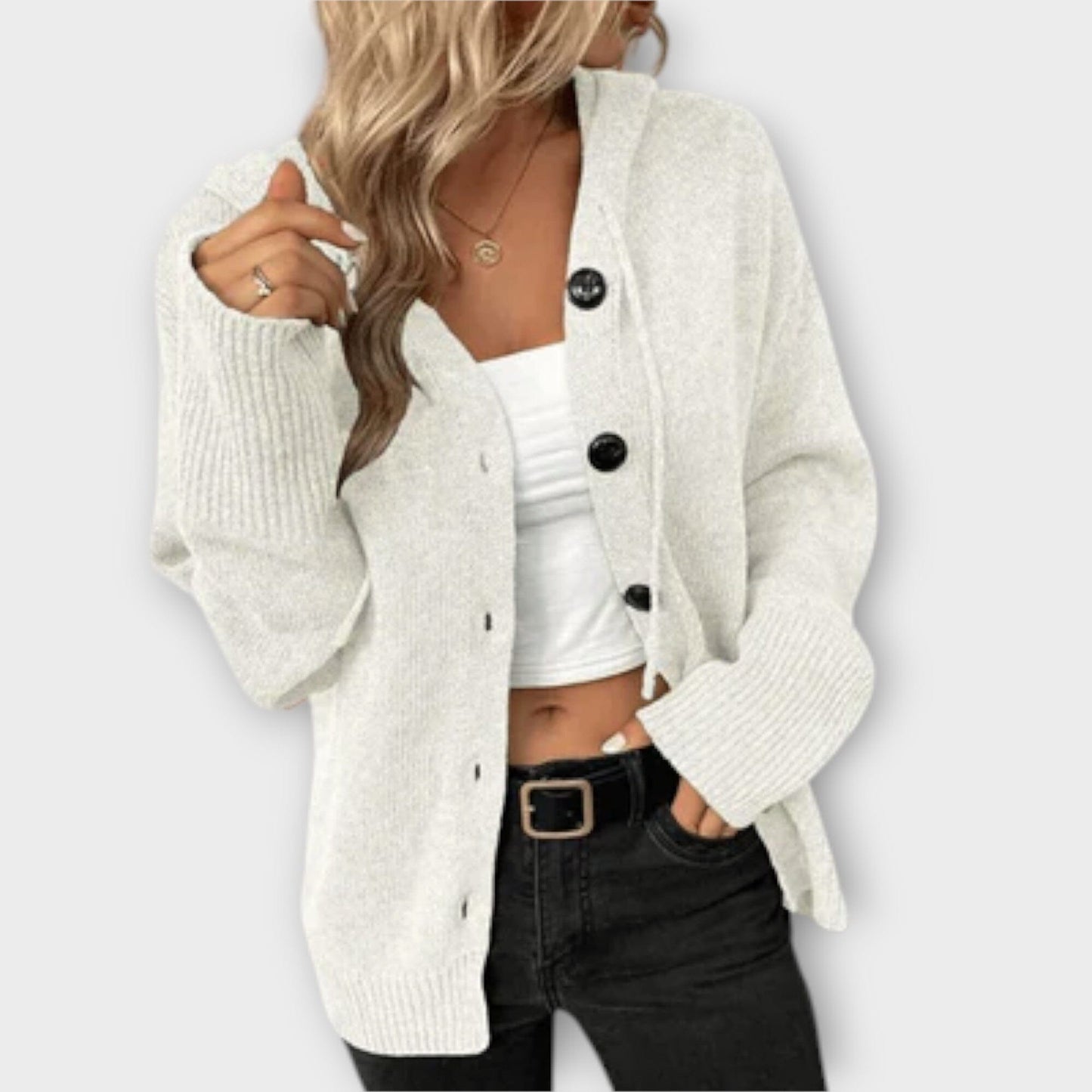 Cozy Cable Knit Cardigan