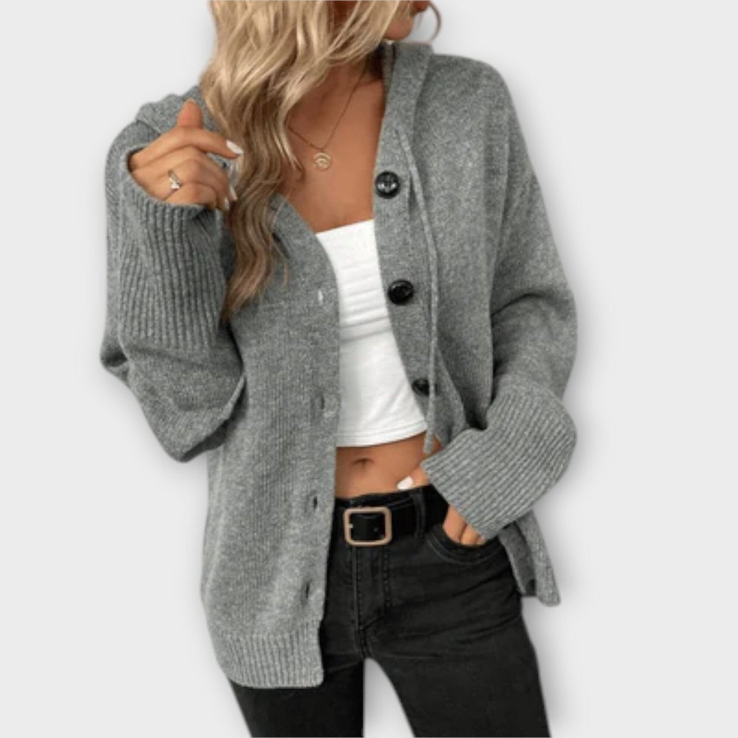 Cozy Cable Knit Cardigan
