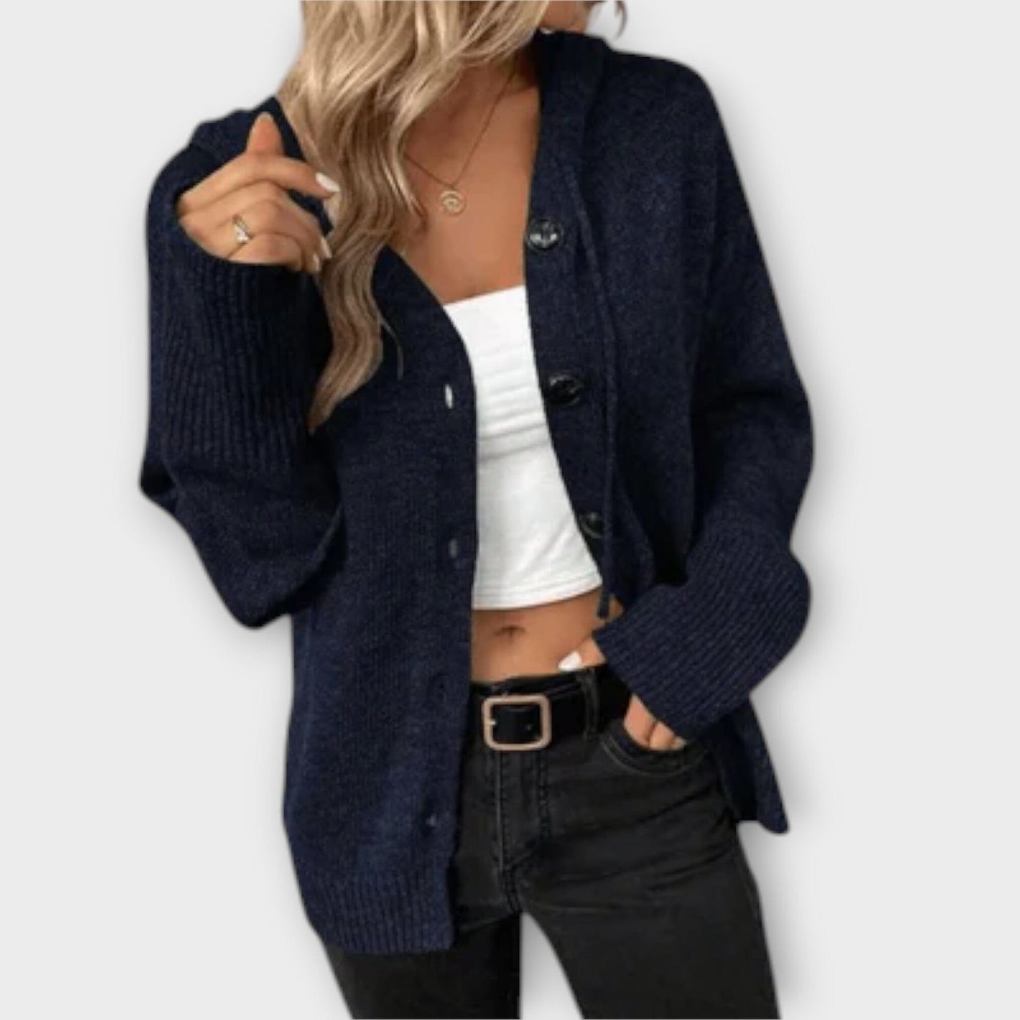 Cozy Cable Knit Cardigan